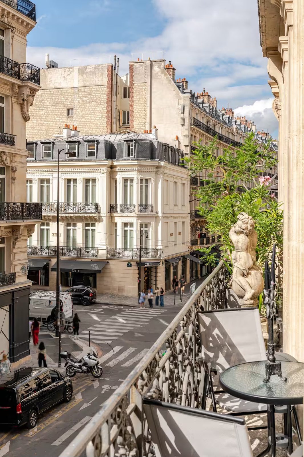 Vue depuis le balcon