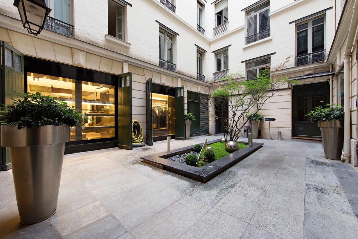 La cour intérieure