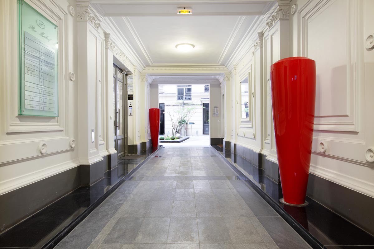 L’entrée du lieu