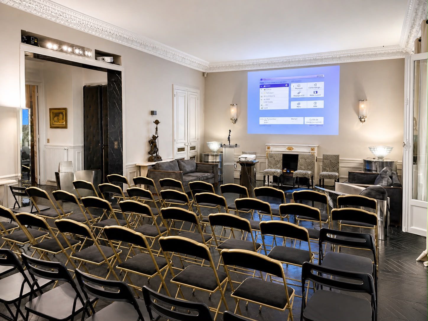 La salle de conférence
